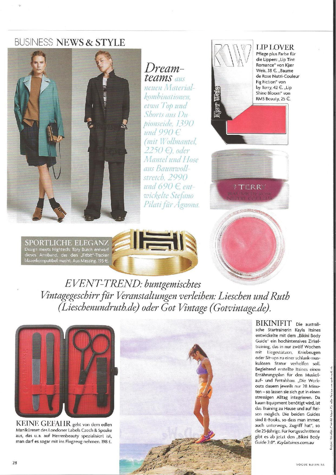 German Vogue - Air Safe Manicure Set