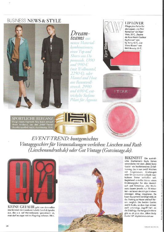 German Vogue - Air Safe Manicure Set
