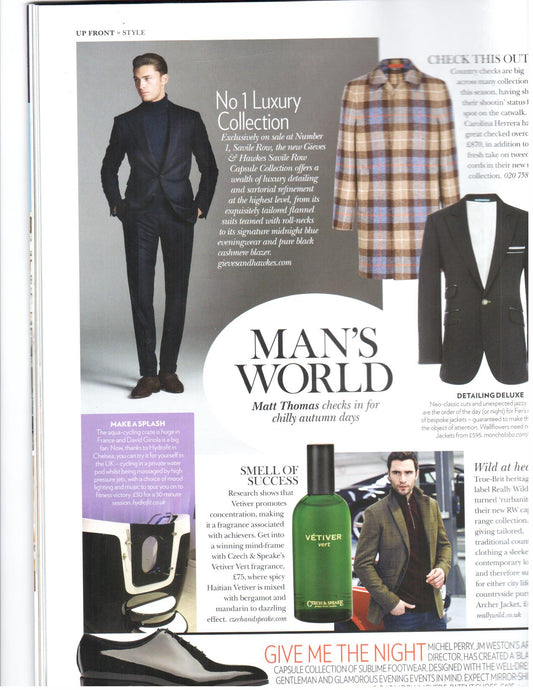 Country & Town house magazine - Vetiver vert