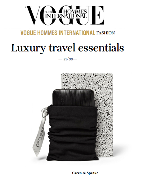 Vogue Hommes - Airsafe manicure set