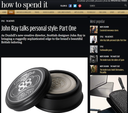 FT How to spend it