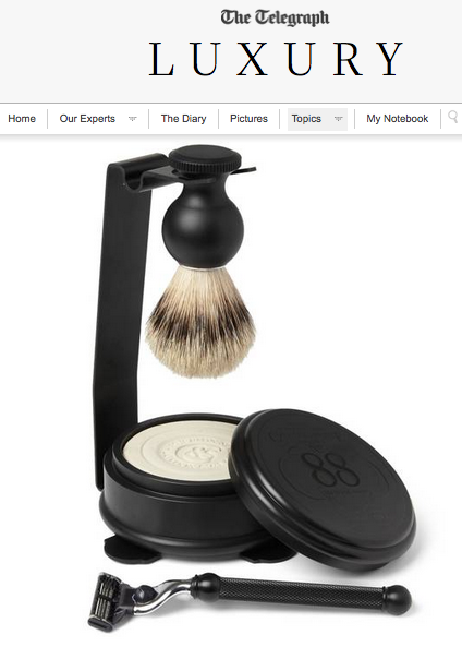 The Telegraph - Czech & Speake's male grooming agenda