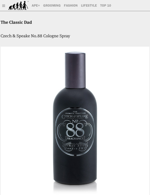 Ape to Gentlemen blog- No.88 for Fathers day