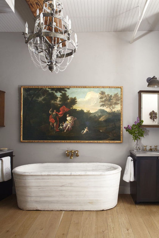 How to Add Art to Your Bathroom: Whether it’s a Painting, Objet d’art or a Mural