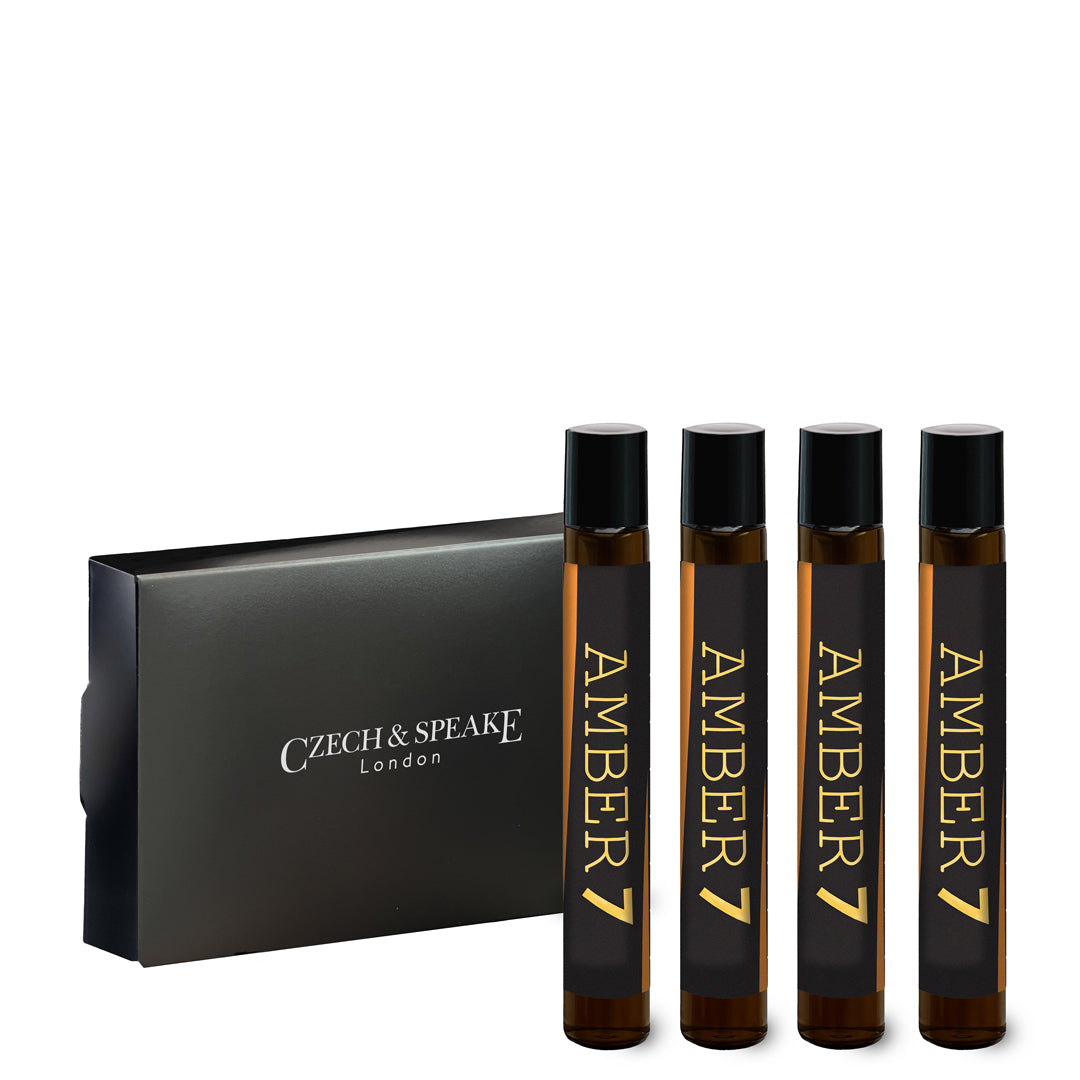 Amber 7 4-Piece Rollerball Set