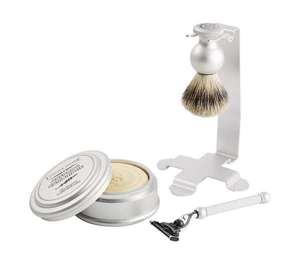 Oxford & Cambridge Synthetic Shaving Set & Stand
