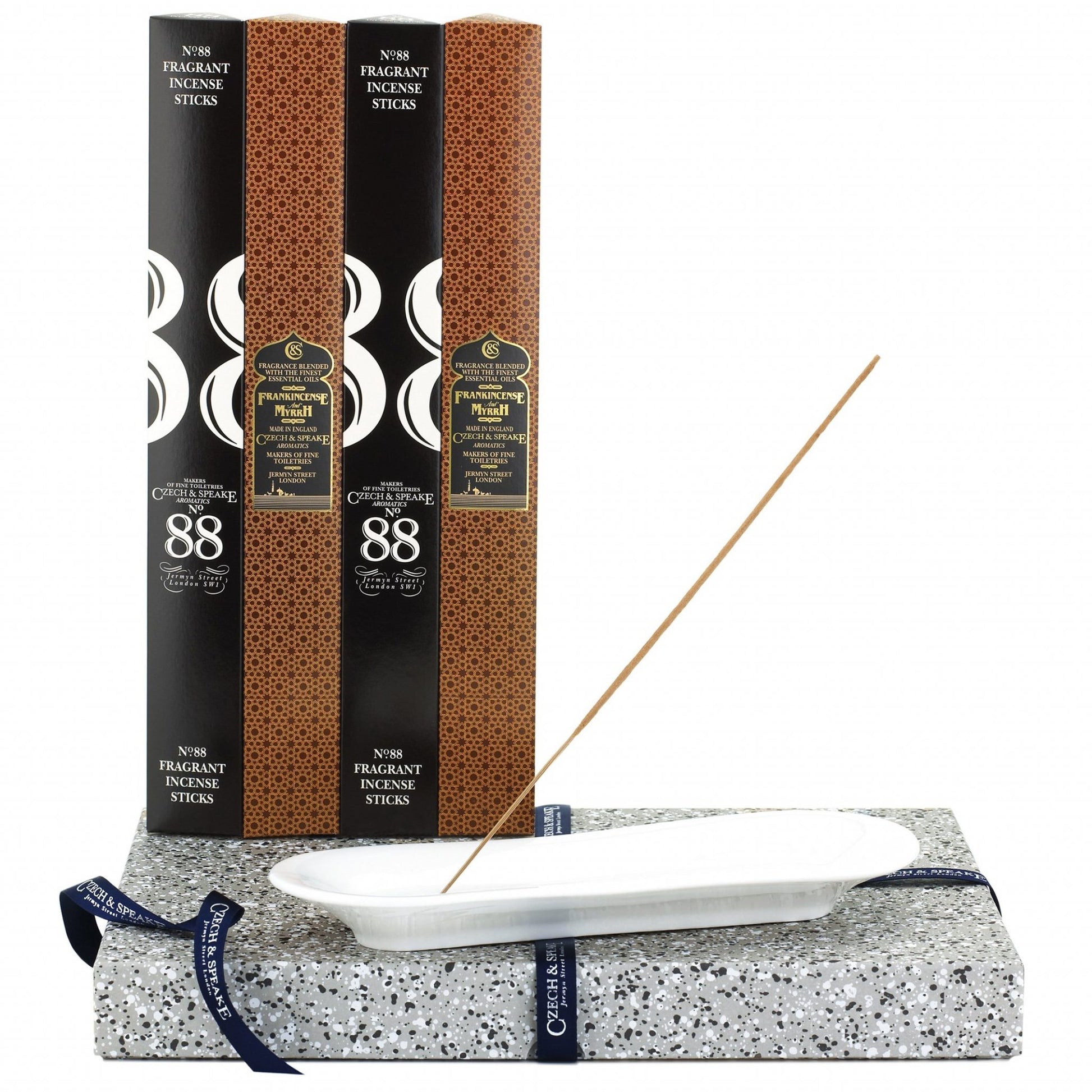 Incense Dish with No.88 & Frankincense & Myrrh