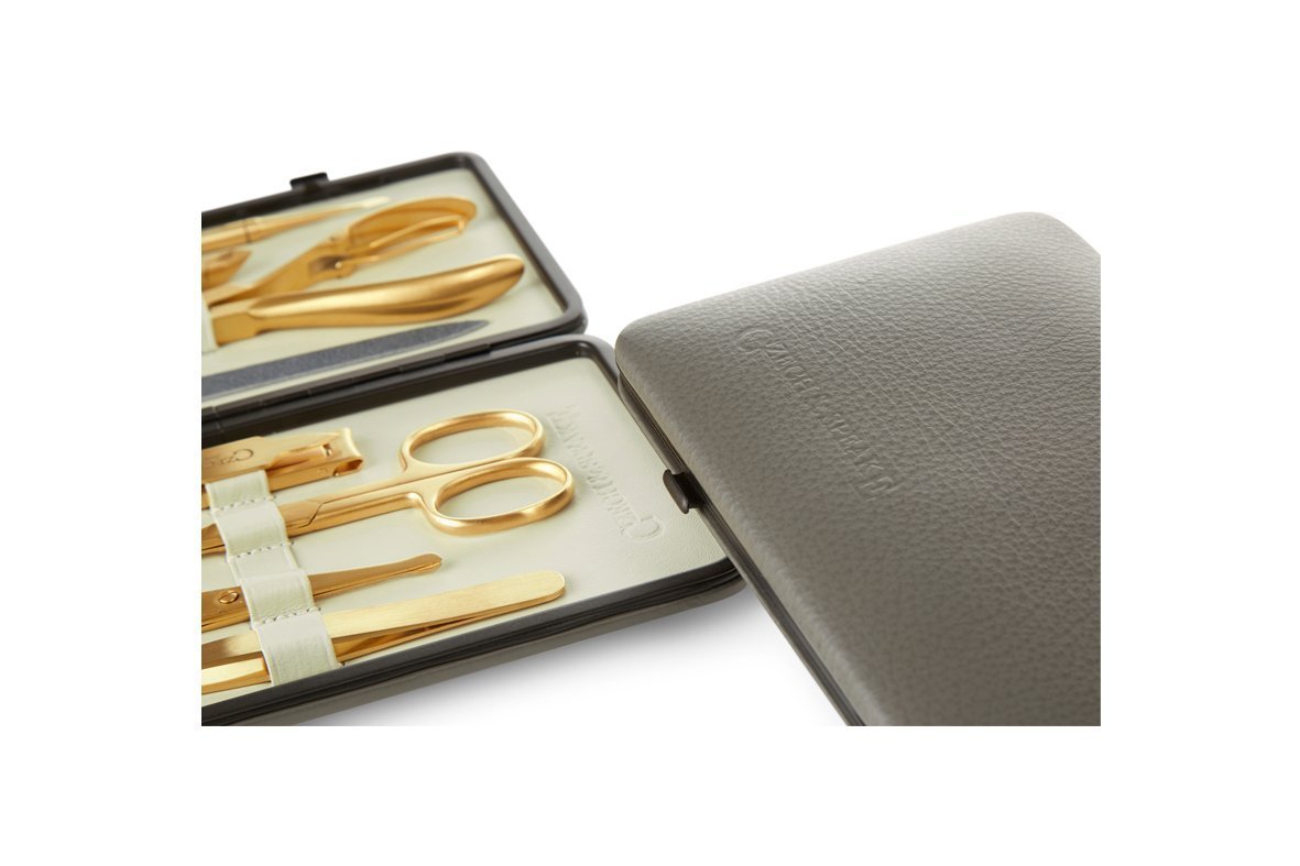 Manicure Set - Stone & Cream with Gold
