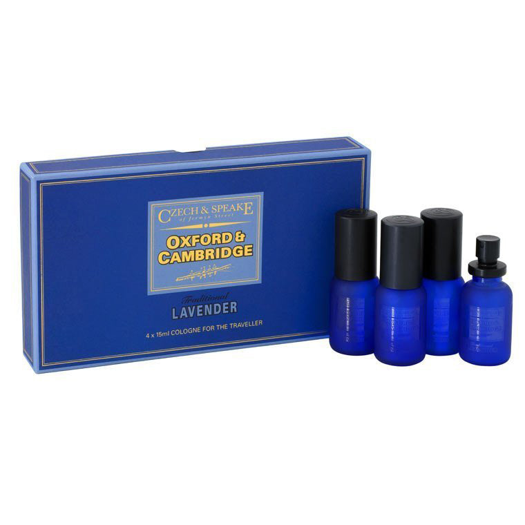 Oxford & Cambridge Eau de Parfum 4-Piece 15ml Travel Set