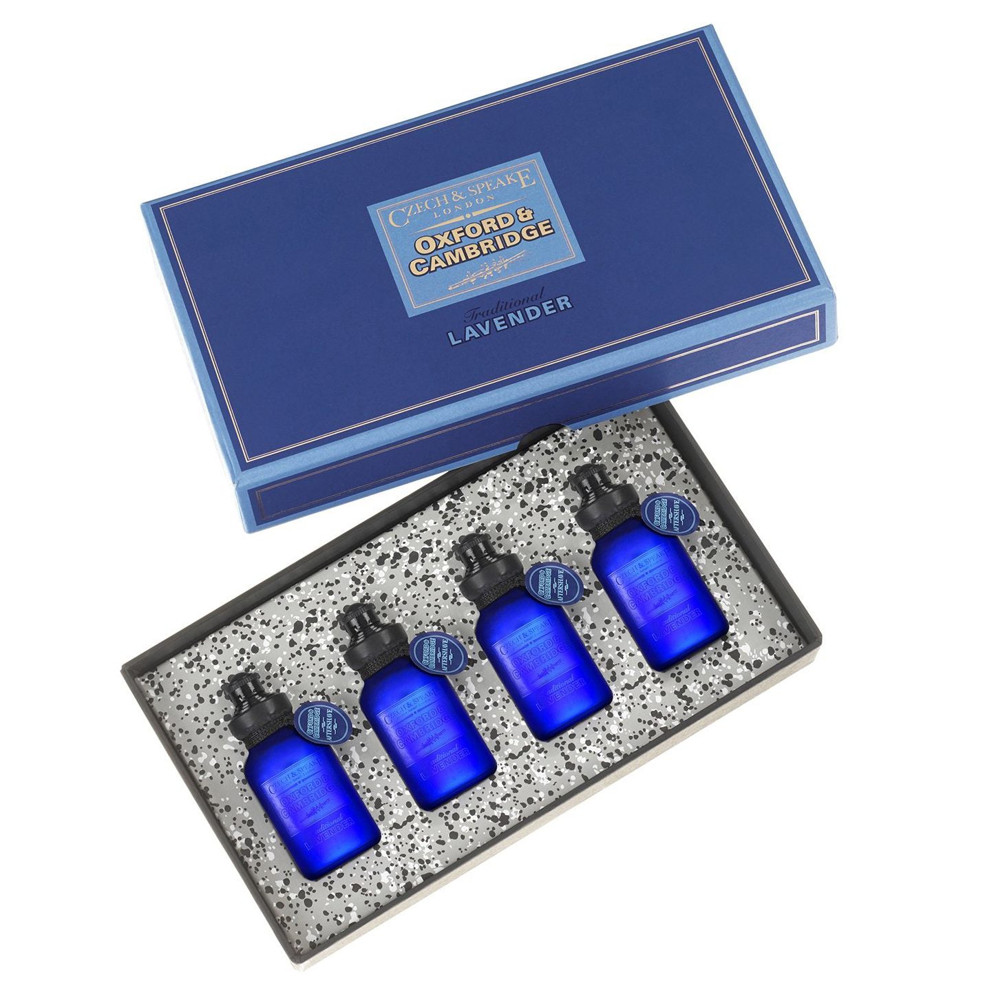 Oxford & Cambridge Aftershave 4-Piece 15ml Travel Set
