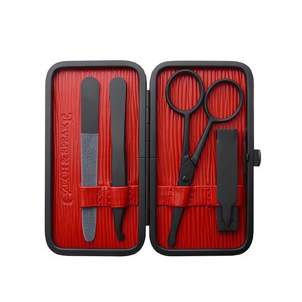 Air-Safe Manicure Set - Red & Red with Teflon